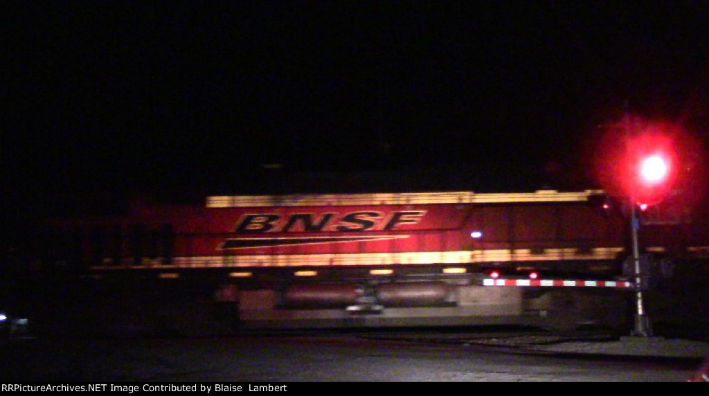 BNSF coal train DPU